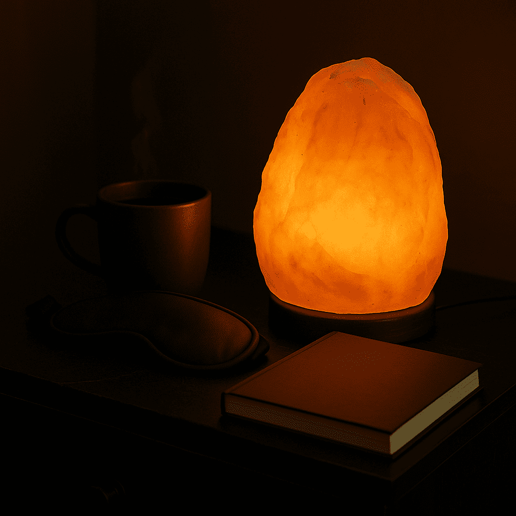 Lampe à sel de l'Himalaya