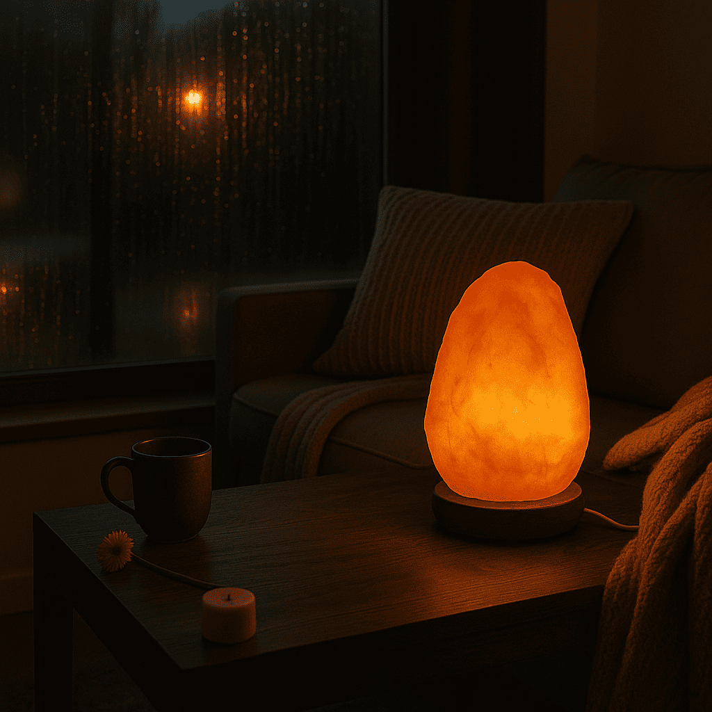 Lampe à sel de l'Himalaya
